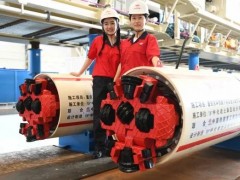 鐵建重工超小直徑可回退式管幕機(jī)下線！