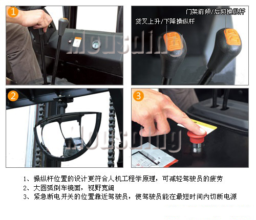 四支點(diǎn)電動叉車3