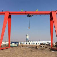蘭州MH型3~16噸電動(dòng)葫蘆門式起重機(jī)倉庫工廠專業(yè)龍門吊